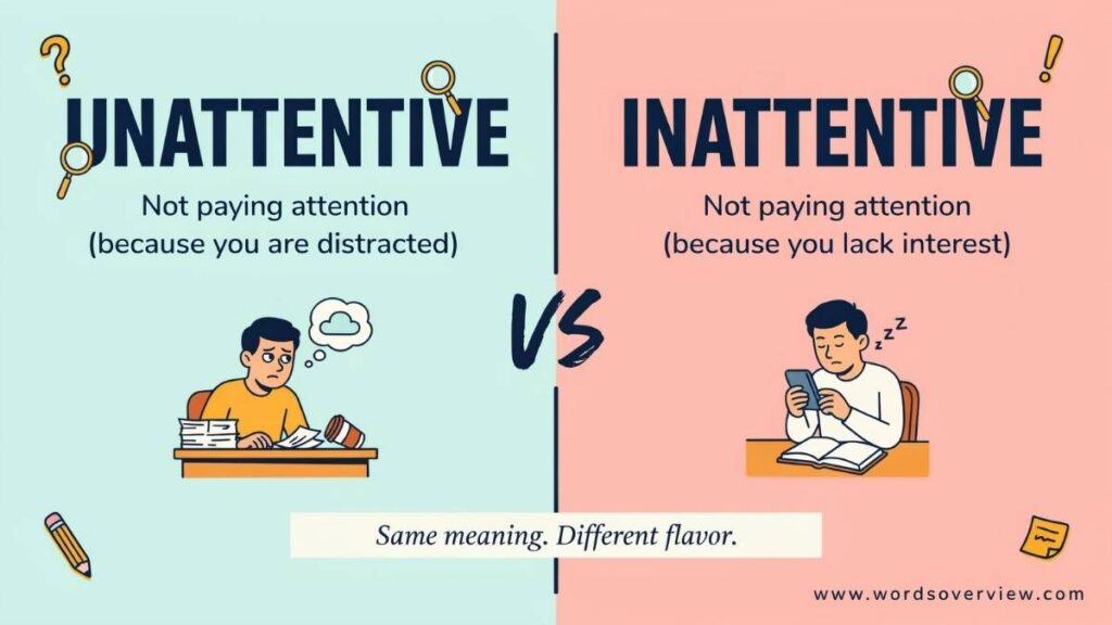 Unattentive or Inattentive