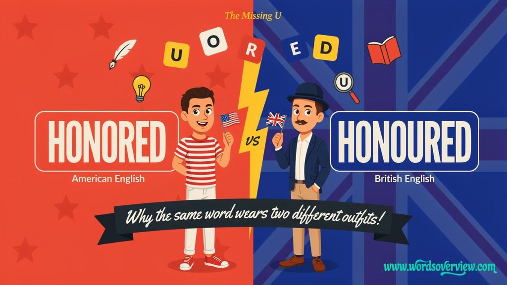 Honored or Honoured What Is the Difference?