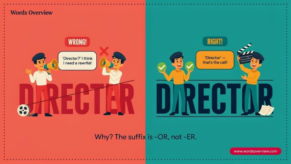 Director and Directer in Everyday Examples
