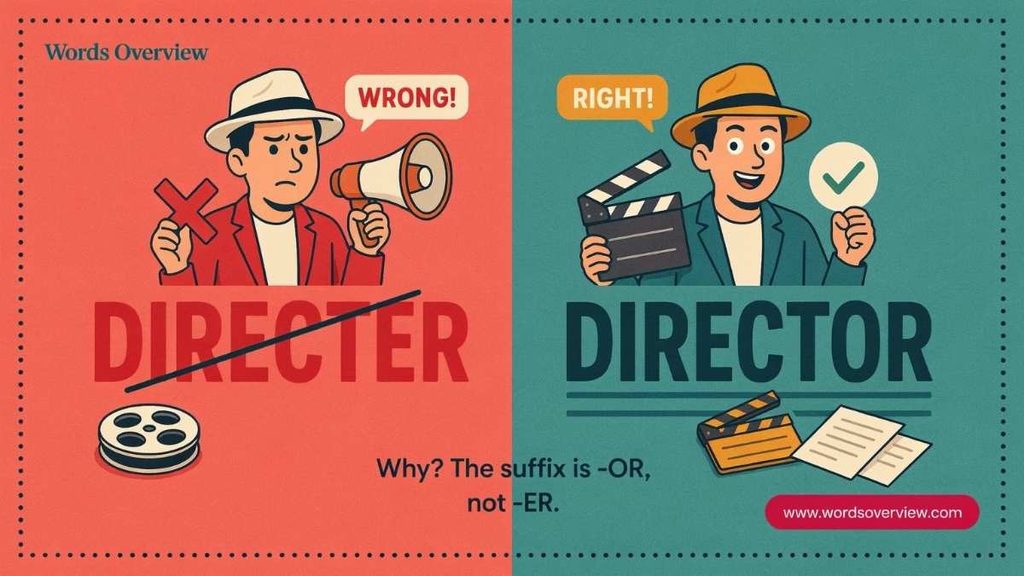 Directer or Director Which Spelling Is Correct?