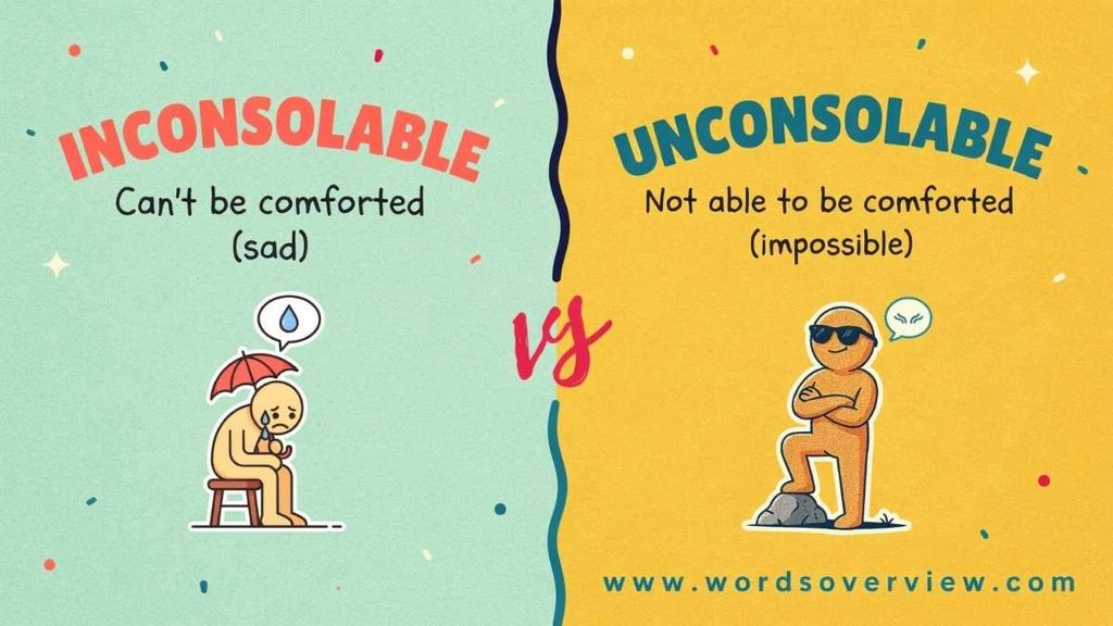 How to Choose Between Inconsolable and Unconsolable