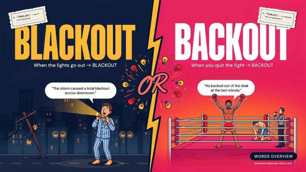 Blackout or Backout Cards