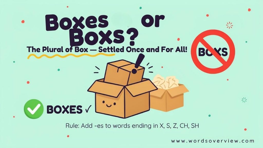 Boxes Meaning