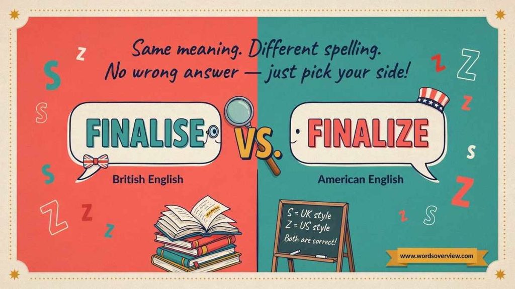 Finalise or Finalize in Everyday Writing