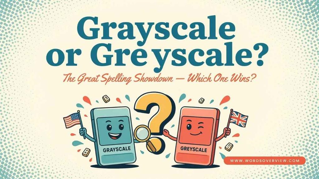 Common Mistakes With Grayscale or Greyscale