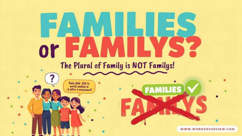 Final Rule for Families or Familys