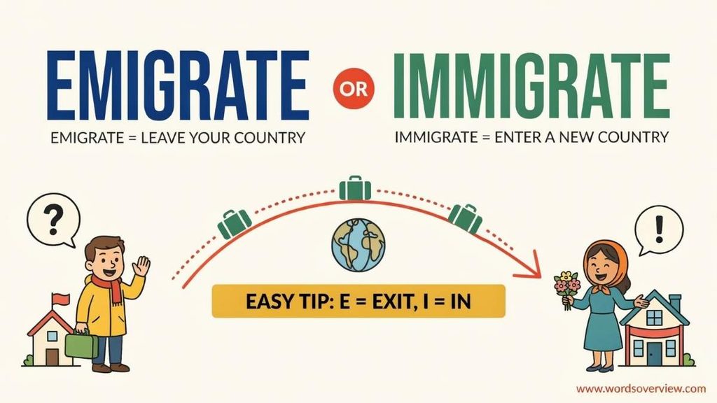 Immigrate and Immigrated