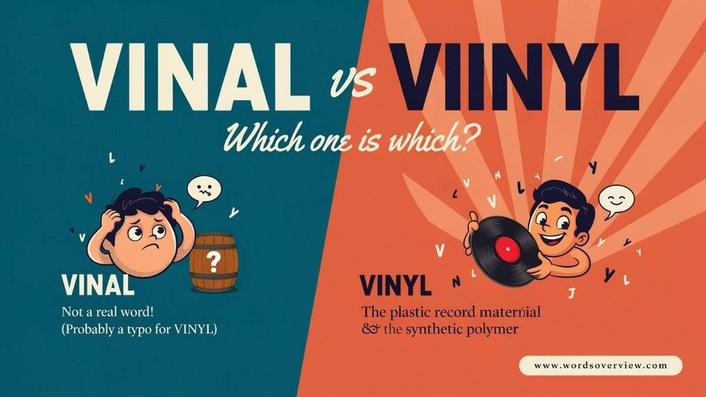 What Does Vinal Mean?
