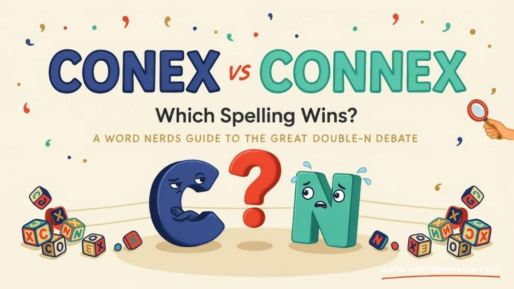 What Does Connex Mean in English?