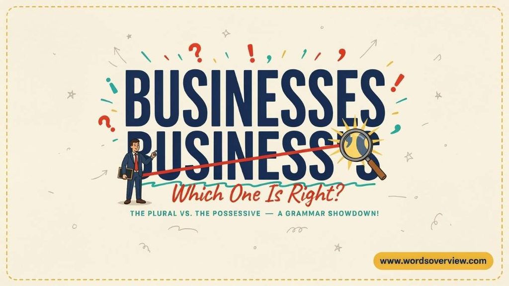 Business’s vs Businesses’ in Context