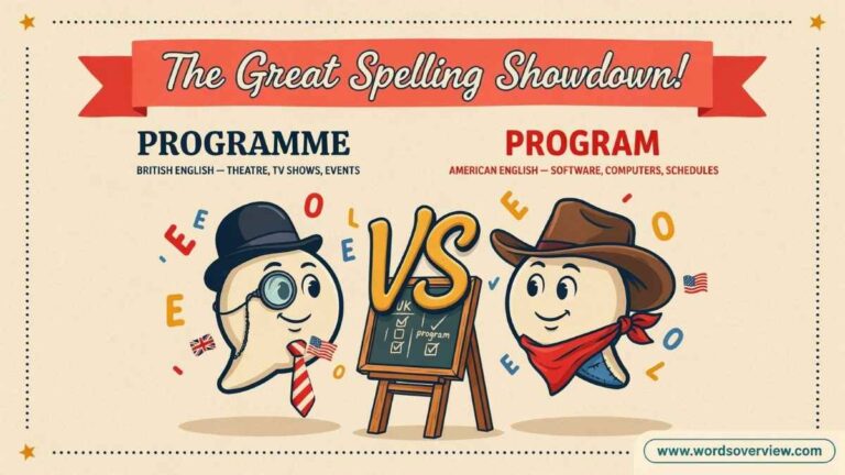 Programme or Program: Which Spelling Is Correct?