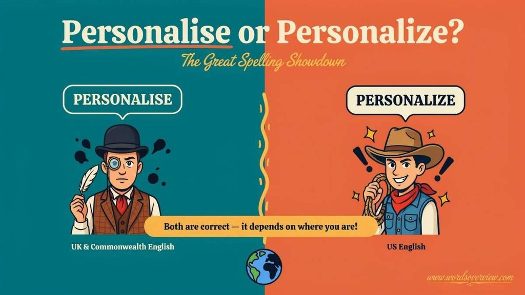 Personalise or Personalize: Which Spelling Is Correct?