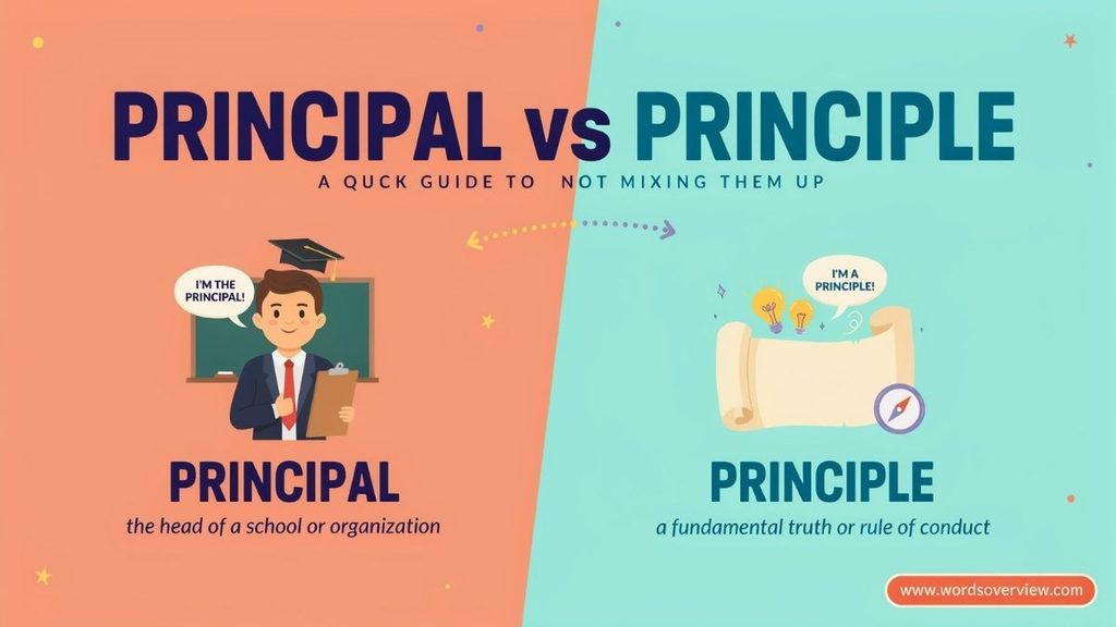 Principal and Principle Pronunciation