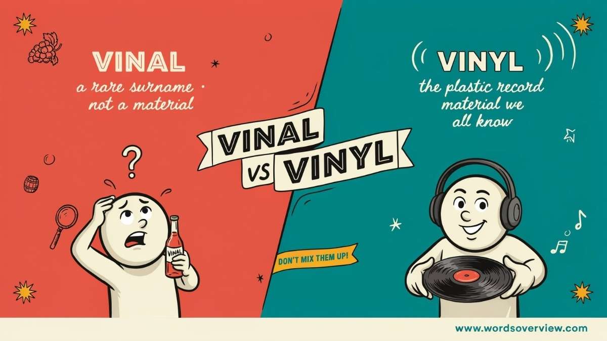 Vinyl vs Vinal: Understanding the Material Difference