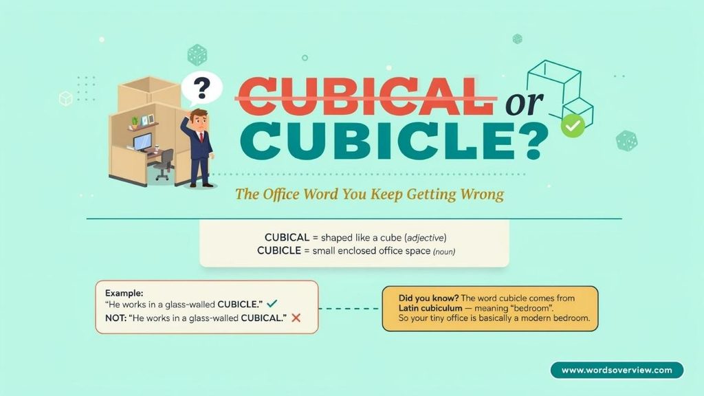 Cubical Definition and Examples