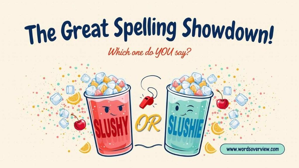 Are Slushy and Slushie the Same?