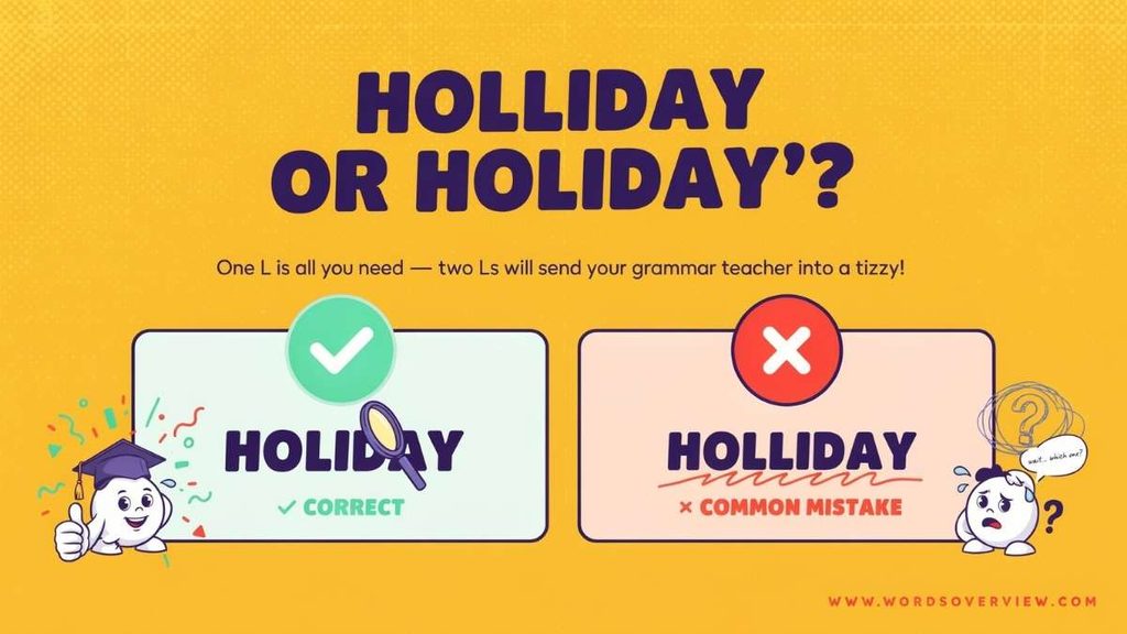 Holiday or Vacation: What's the Difference?
