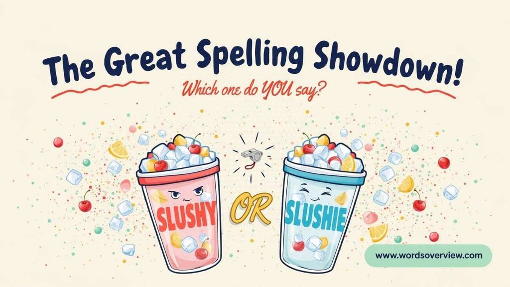 Slushy vs Slushie: What’s the Difference?