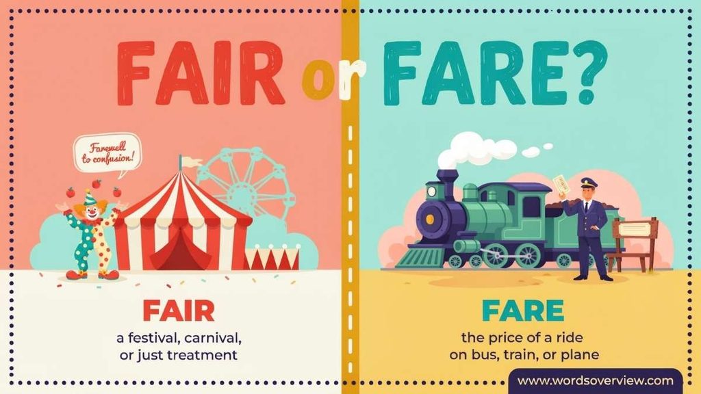 Fair or Fare for an Event?