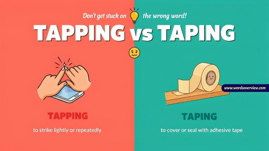 Quick Comparison: Tapping vs Taping