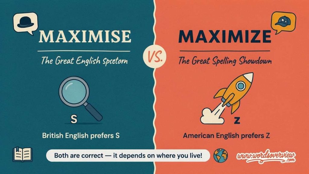 Maximise or Maximize: Which Spelling Is Correct?