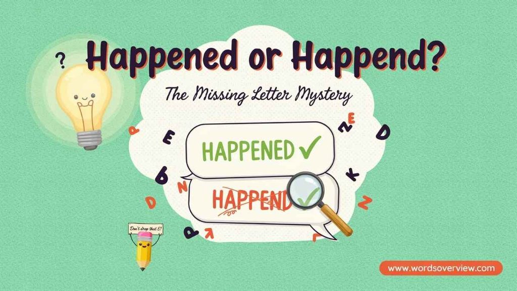 Happened Definition and Meaning in Different Contexts