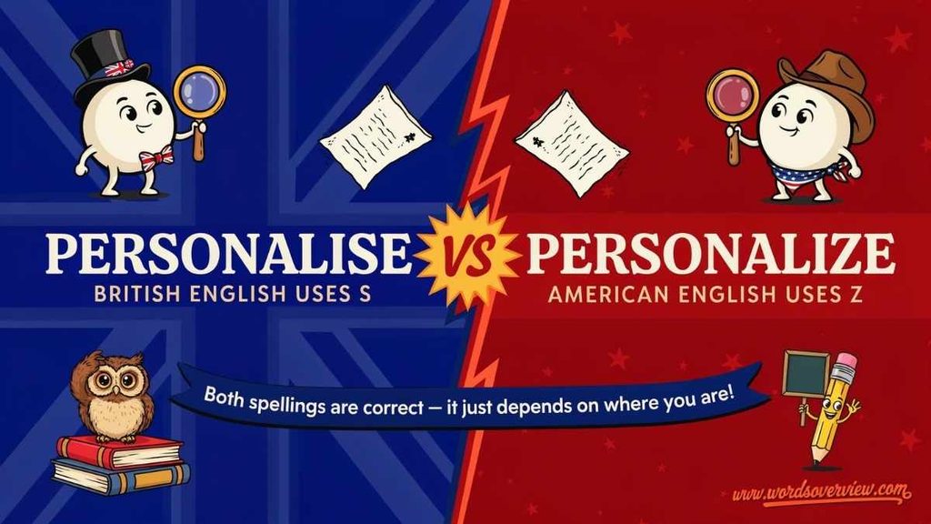 Personalize or Personalise Meaning and Definition