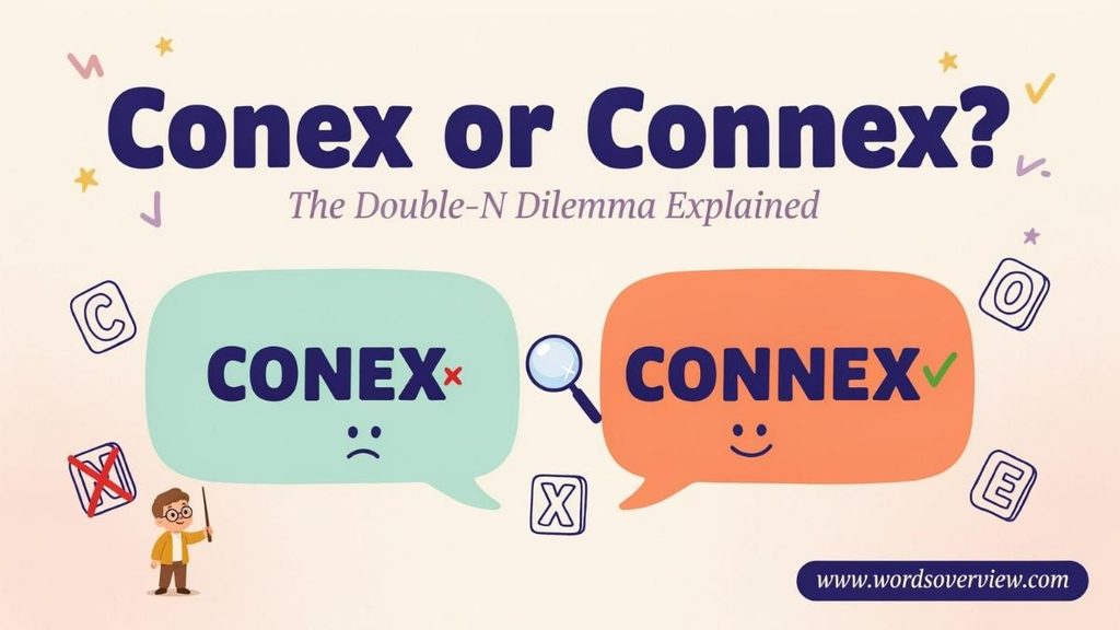 Common Mistakes When Using Conex or Connex